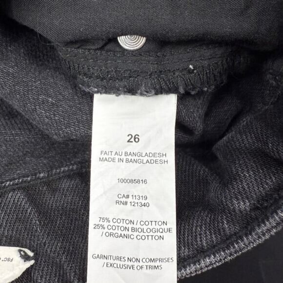 NWT DYNAMITE Heidi A-Line Denim Shorts Size 26 Void - Picture 5 of 6